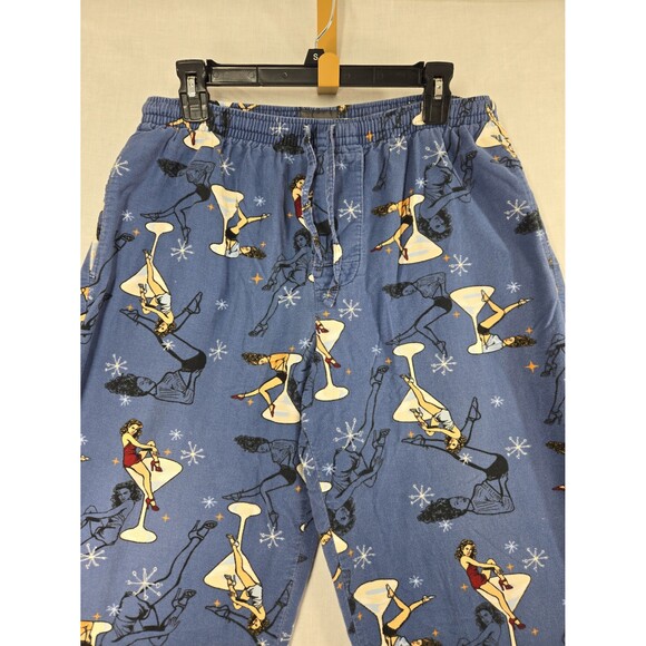 Croft & Barrow Pin Up Girl Lounge Sleep Pants Men's Medium Sleepwear Comfort - Picture 1 of 8
